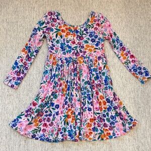 Little Sleepies Colorful Floral Kids Dress